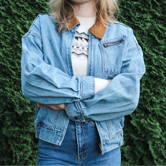 Jean jacket vintage style Jean jacket - Picture 4 of 4